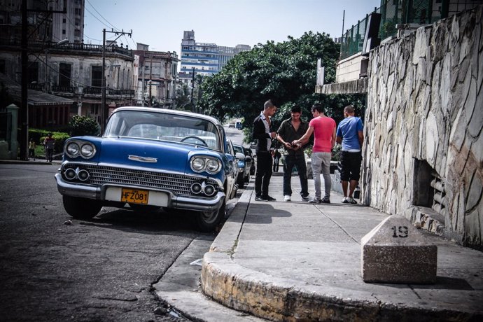 Una las fotos de la muestra 'A lo cubano'