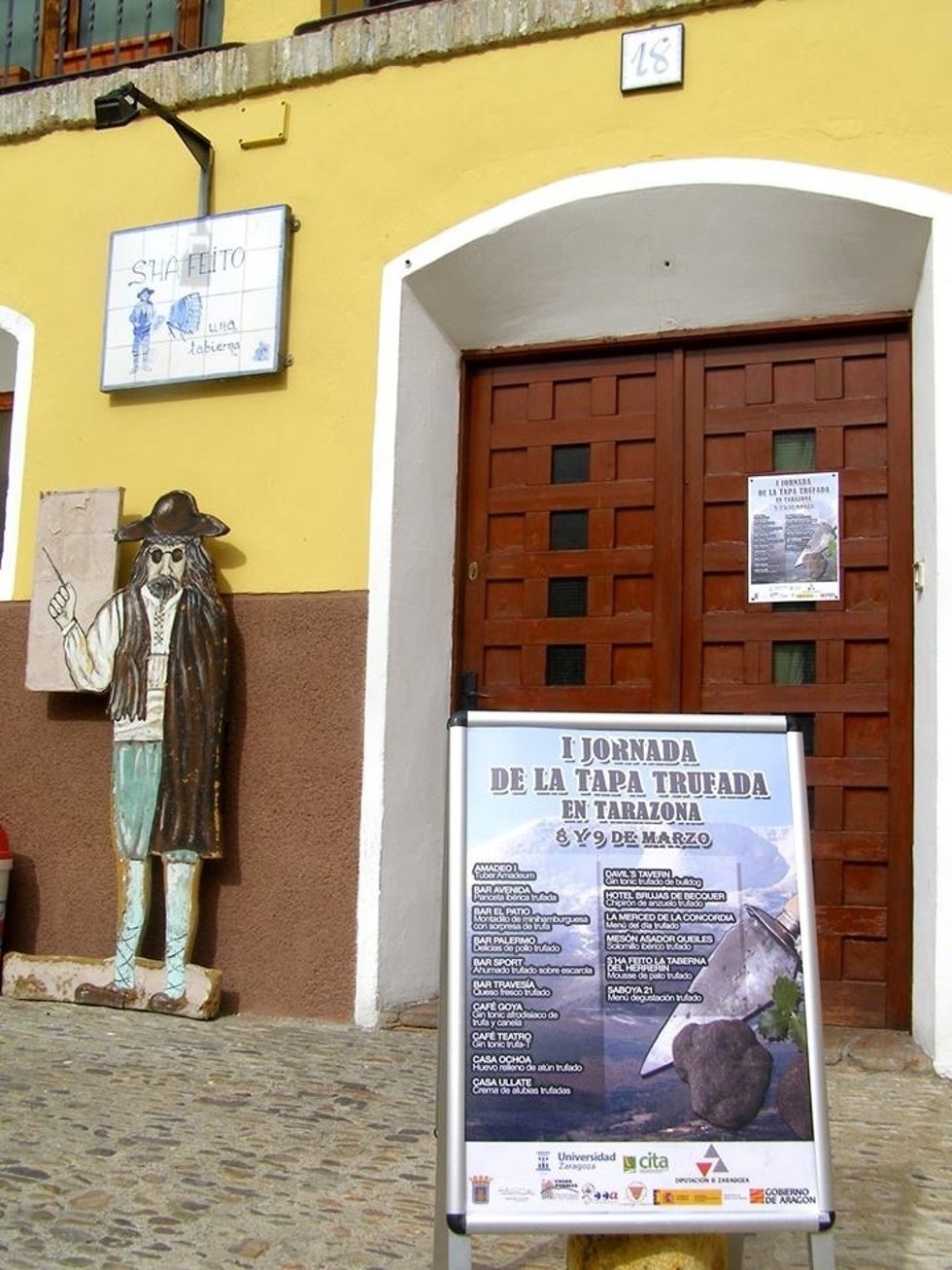 Uno de los restaurantes que participa en las jornadas de la Tapa Trufada