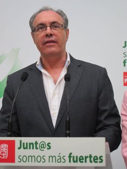 El secretario general del PSOE de Córdoba, Juan Pablo Durán