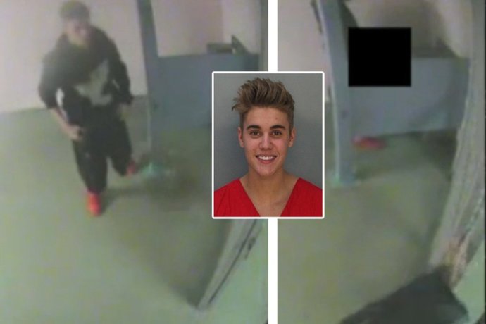 El video del arresto de Justin Bieber