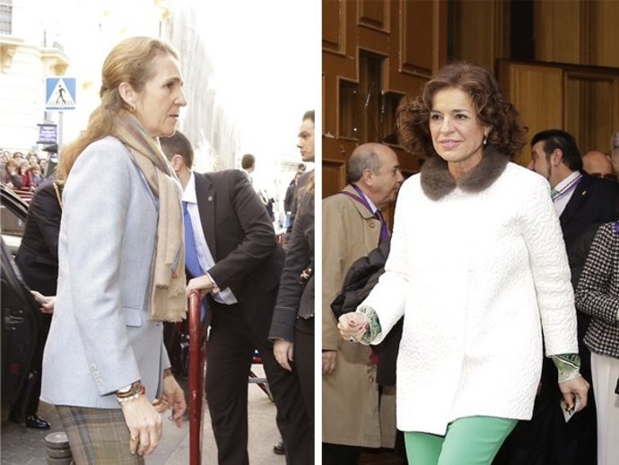 La infanta Elena muy pendiente del ataque epiléptico que sufre un hombre en Medi