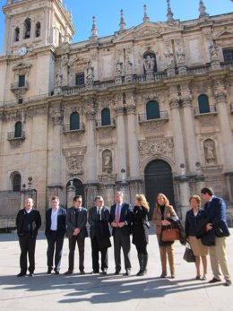 Visita del Colegio de Arquitectos de España a Jaén