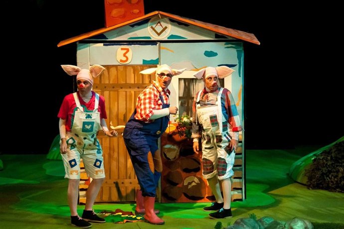  'Los Tres Cerditos' De Pupaclown 