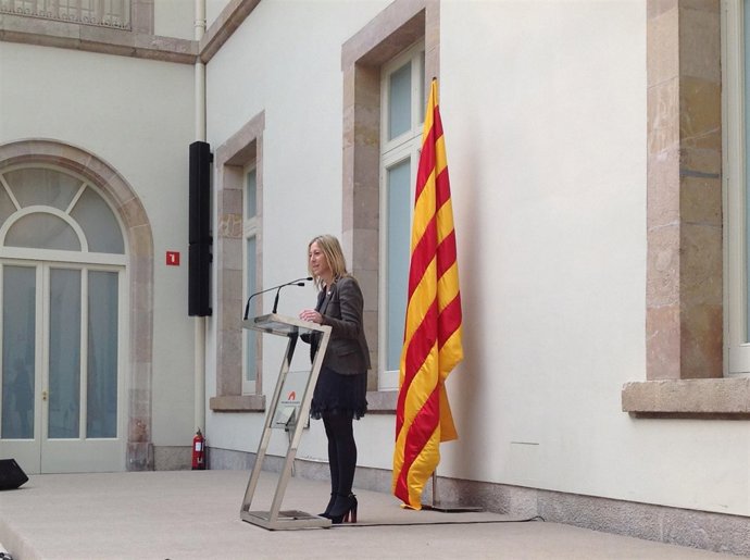 La consellera de Bienestar Social y Familia, Neus Munté