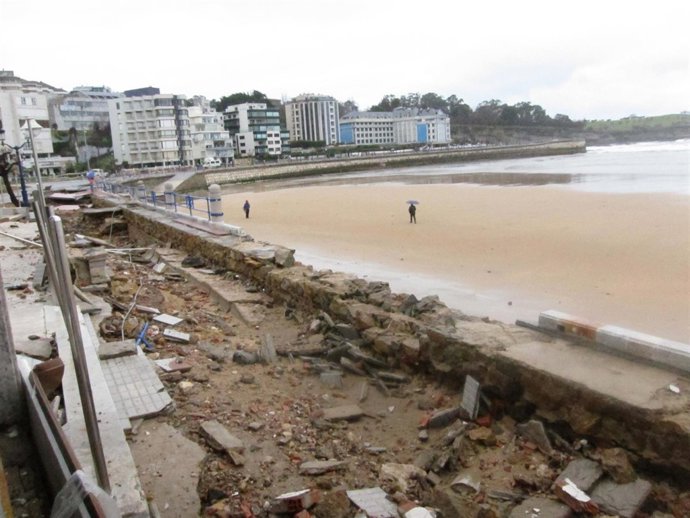 Paseo de la Segunda Playa del Sardinero