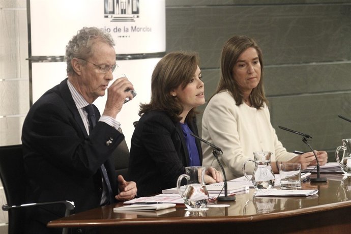 Consejo de Ministros, Santamaría, Ana Mato y Morenés