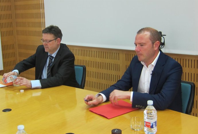 Ximo Puig y Toni Gaspar 