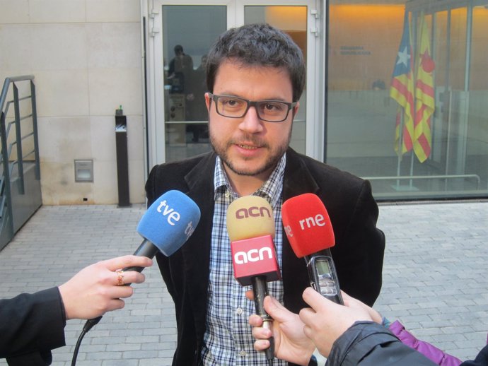 El diputado de ERC Pere Aragonès.