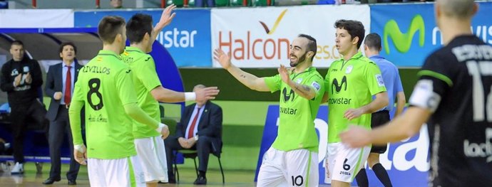 Ricardinho, del Inter Movistar en la goleada ante el Magna Navarra