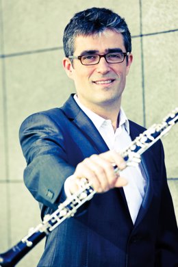 El oboe solista de la OSCyL, Sebastián Gimeno