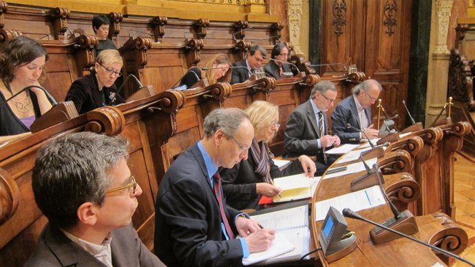 Pleno del Ayuntamiento de Barcelona