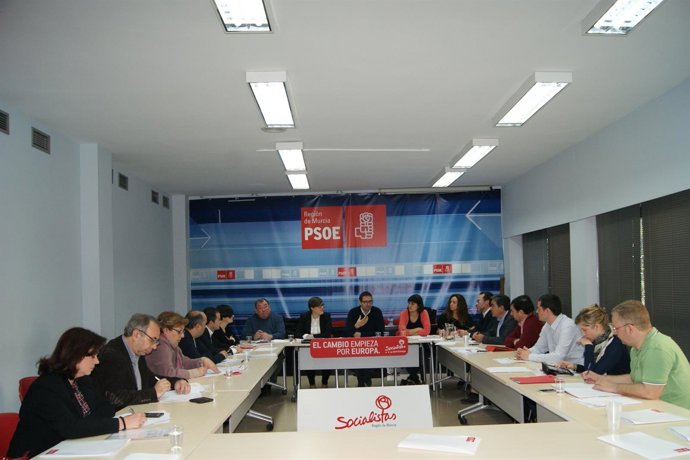 Imagen de la reunión del Comité Electoral del PSRM