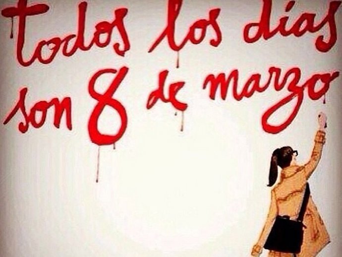 8 De Marzo Día De La Mujer Trabajadora