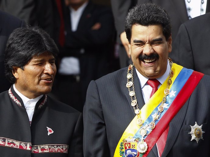 Morales ha ratificado su apoyo al Gobierno del presidente venezolano Maduro.