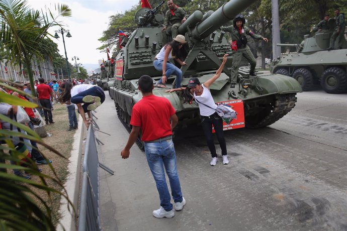Venezuela, conmemoración de Chávez, manifestaciones, protestas