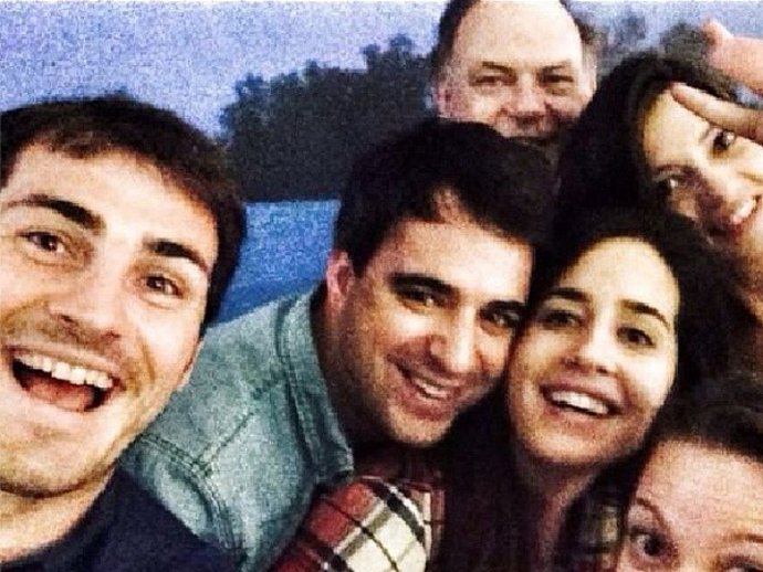 Iker y Sara nos regalan su propio "selfie"