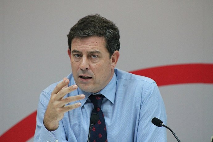 El secretario xeral del PSdeG, José Ramón Gómez Besteiro