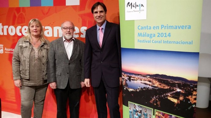 Damián Caneda presenta el festival de corales 'Málaga canta en primavera'
