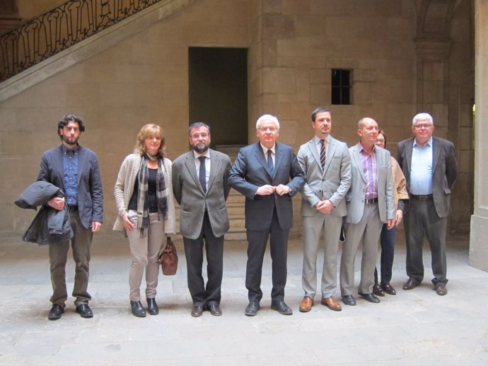 Presentación de la Agencia Catalana de Patrimonio Cultural con Ferran Mascarell