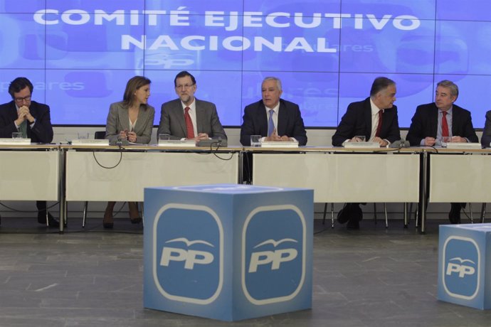 Comité Ejecutivo del PP, Rajoy, Cospedal,