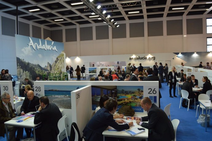 Expositor Andaluciá ITB de Berlín 2014 empresarios profesionales turismo 