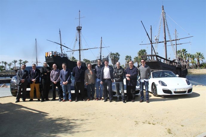 Presentación concurso 'Porshe Gourmet' en Huelva.