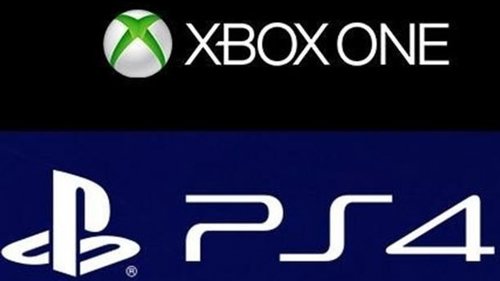 Logotipos de Xbox One y PS4 PlayStation 4