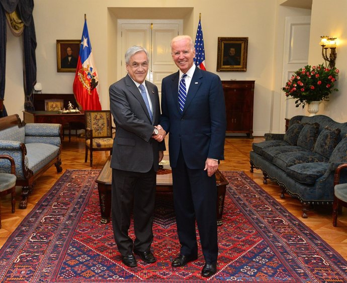 Sebastián Piñera y Joe Biden
