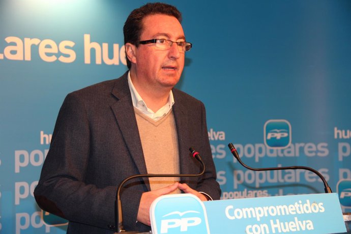 El presidente del PP de Huelva, Manuel Andrés González.