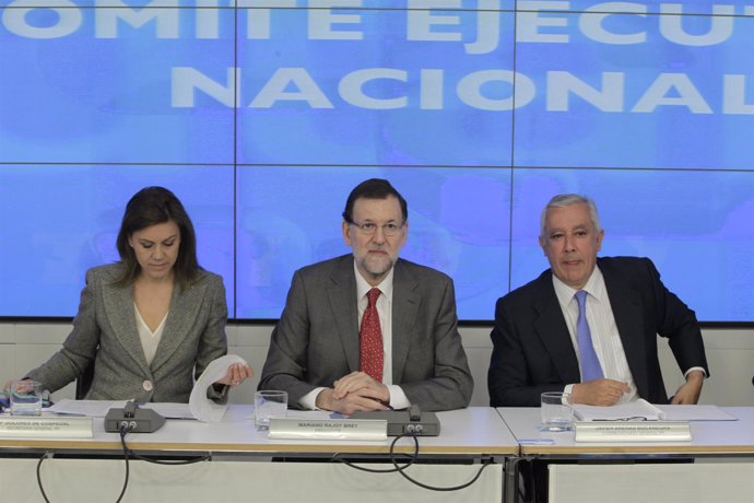 Comité Ejecutivo del PP, Mariano Rajoy, Arenas, Cospedal