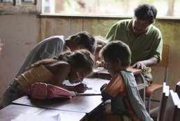 Escuela de educación infantil en Paraguay (2012)