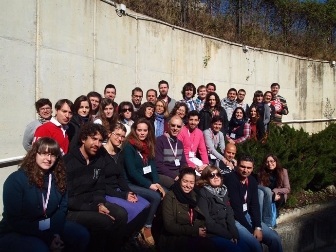 Agentes juveniles se forman en Pamplona en el programa Erasmus+. 