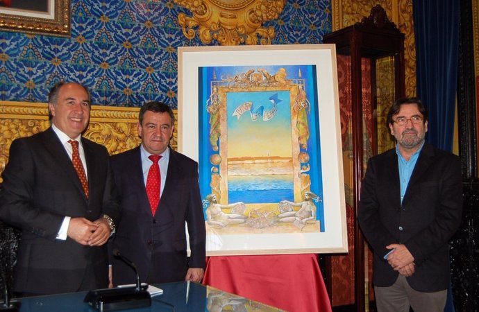 Landaluce, Loaiza y Barroso en Algeciras