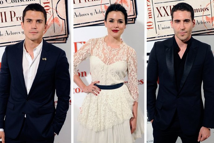 Reencuentros premios union actores adriana ugate alex gonzalez miguel silvestre