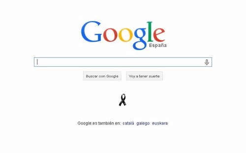 Google recuerda a las víctimas del 11M