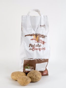 Imagen de la bolsa de 4 kilos con Patata de Burgos