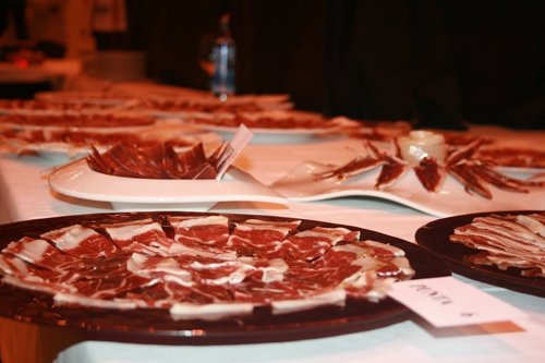 Concurso de cortadores de jamón en el Salón de Gourmets