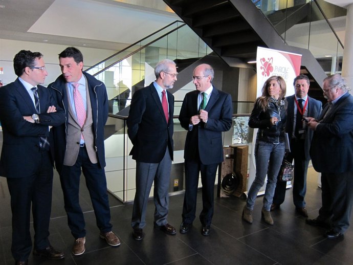 Inauguración de la jornada en el Parque Científico de la USAL