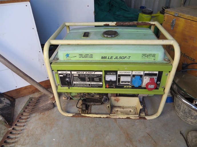 Generador recuperado en Tordesillas