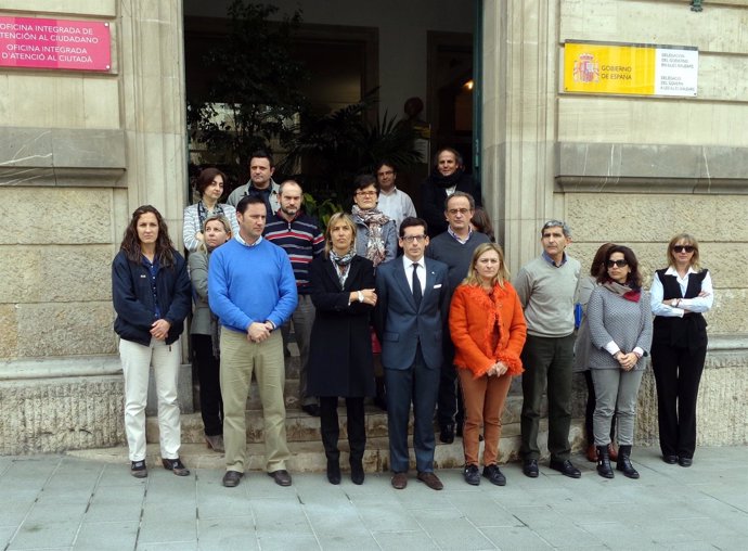 Delegación de Gobierno en Baleares guarda minuto de silencio por 11-M