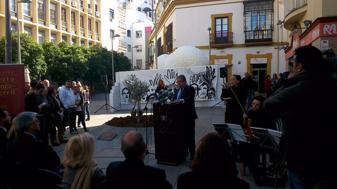 Acto en memoria de las víctimas del terrorismo.