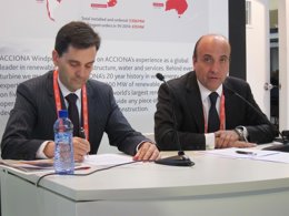 José Luis Blanco y Rafael Mateo (Acciona)