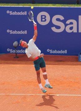 El tenista Rafa Nadal en el Barcelona Open Banc Sabadell