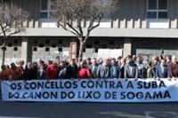 La protesta por la subida de Sogama también provoca tensión