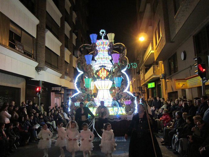 Imagen de una gaiata en las Fiestas de la Magdalena
