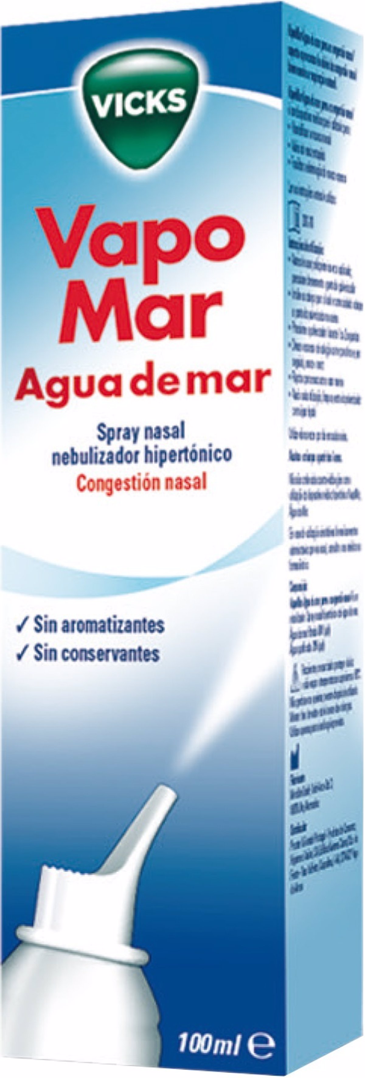 Beneficios del agua de mar para la nariz