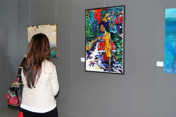 Exposición de pintoras en la Ciudad de la Justicia