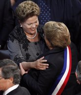 Foto: Rousseff dice que Brasil trabajará por la democracia