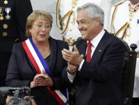 AMP.- Chile.- Bachelet asume oficialmente la Presidencia con una ambiciosa agenda de reformas sobre la mesa