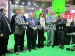 El conseller Andreu Mas-Colell inaugura el Salón de la Enseñanza